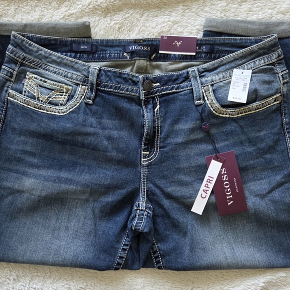 Vigoss Women's Blue Jeans - Picture 1 of 10